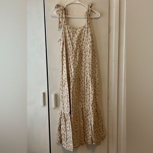 Rylee + Cru Harbor dress in blue daisy L